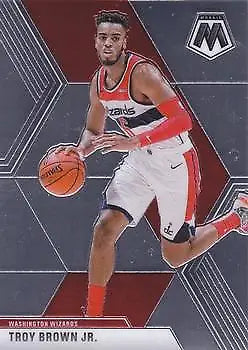 Troy Brown Jr. 2019-20 Panini Mosaic basketball card from Washington Wizards