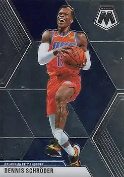 Dennis Schröder 2019-20 Panini Mosaic #163 NBA Card from Oklahoma City Thunder