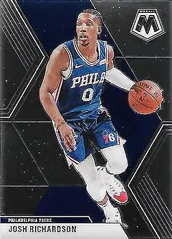 Josh Richardson 2019-20 Panini Mosaic #169 basketball card Philadelphia 76ers NM-MT