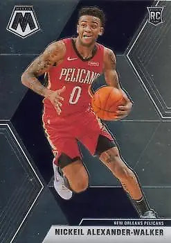 2019-20 Panini Mosaic #205 Nickeil Alexander-Walker Rookie Card from New Orleans Pelicans