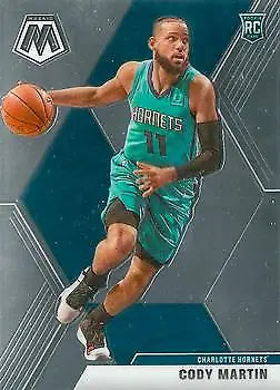 Cody Martin rookie basketball card from 2019-20 Panini Mosaic Charlotte Hornets NM-MT