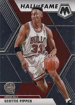 2019-20 Panini Mosaic Scottie Pippen HOF Chicago Bulls Basketball Card NM-MT