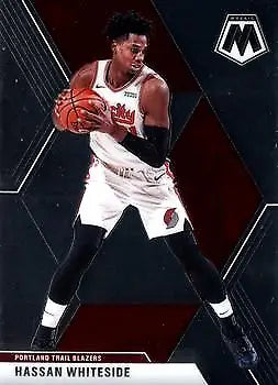 Hassan Whiteside 2019-20 Panini Mosaic NBA Card from Portland Trail Blazers NM-MT