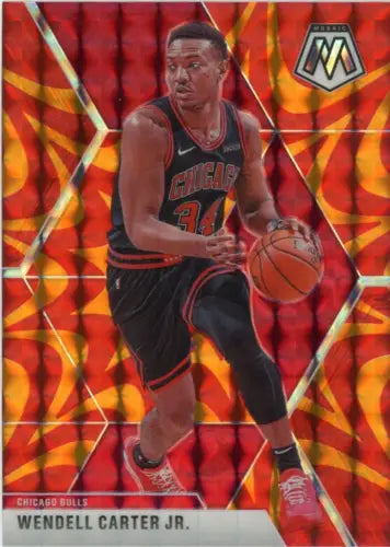 Wendell Carter Jr. 2019-20 Panini Mosaic Orange Reactive Basketball Card NM-MT