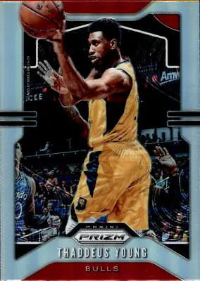 2019-20 Panini Prizm Thaddeus Young Chicago Bulls Basketball Card NM-MT