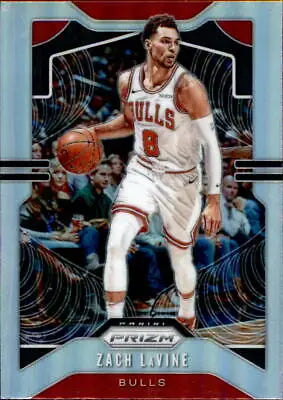 2019-20 Panini Prizm Silver Zach LaVine Chicago Bulls Basketball Card NM-MT