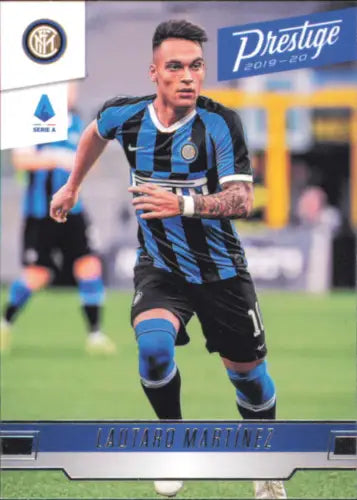 Lautaro Martinez Inter Milan soccer card 2019-20 Prestige #236 NM-MT condition