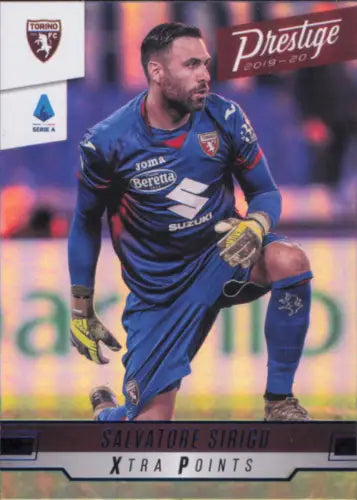 Salvatore Sirigu 2019-20 Prestige Xtra Points Blue Torino FC Soccer Card NM-MT