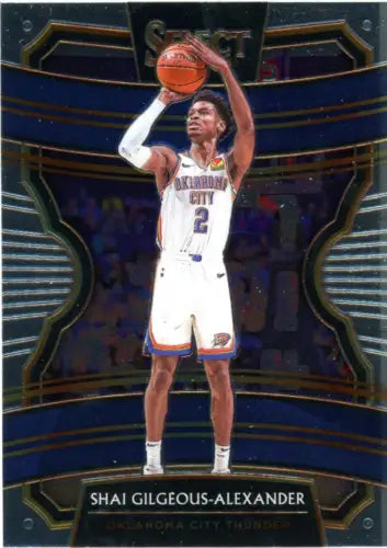 2019-20 Select #81 Shai Gilgeous-Alexander Oklahoma City Thunder NBA Card NM-MT