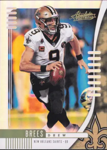 Drew Brees 2019 Absolute #76 New Orleans Saints NFL Football Card NM-MT