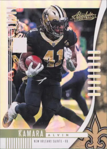 Alvin Kamara 2019 Absolute #77 New Orleans Saints NFL Football Card NM-MT