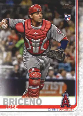 Jose Briceno Rookie 2019 Topps #689 Los Angeles Angels MLB Baseball Card NM-MT