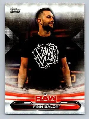 Finn Bálor wrestling card from 2019 Topps WWE RAW #31 collectible series