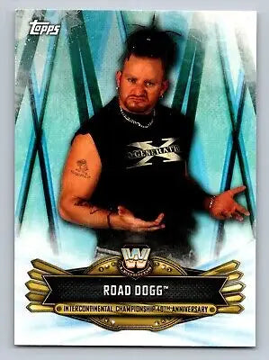 Road Dogg wrestling card from 2019 Topps WWE RAW Intercontinental Championship set