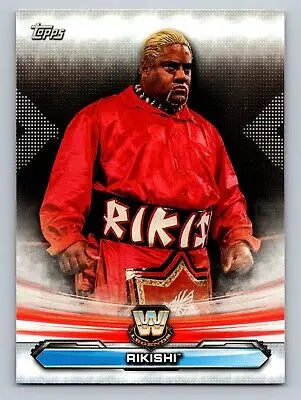 Rikishi wrestling card from 2019 Topps WWE RAW #LR-13 for collectors and fans