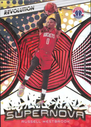 Russell Westbrook 2020-21 Panini Revolution Supernova basketball card NM-MT