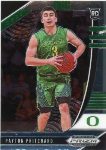 Payton Pritchard basketball card from 2020-21 Panini Prizm Draft Picks NM-MT