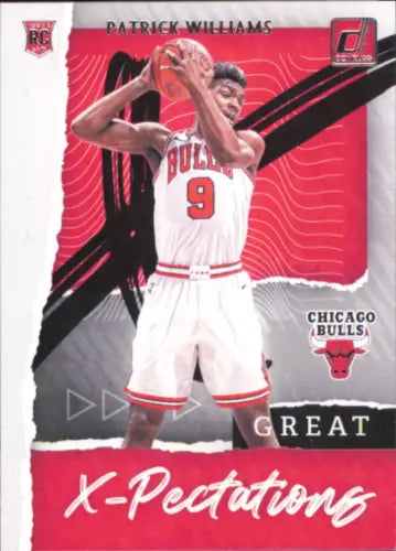 Patrick Williams 2020-21 Donruss Great X-Pectations rookie card Chicago Bulls NM-MT