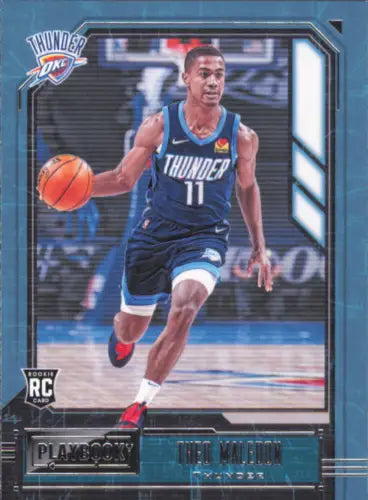 Theo Maledon Rookie trading card from 2020-21 Panini Chronicles NBA collection