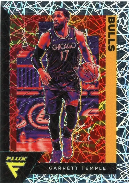 Garrett Temple 2020-21 Panini Flux Chicago Bulls NBA Basketball Card #30