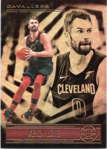 Kevin Love basketball card 2020-21 Panini Illusions with original gloss Cleveland Cavaliers