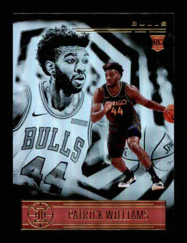 Patrick Williams basketball card from 2020-21 Panini Illusions featuring original gloss