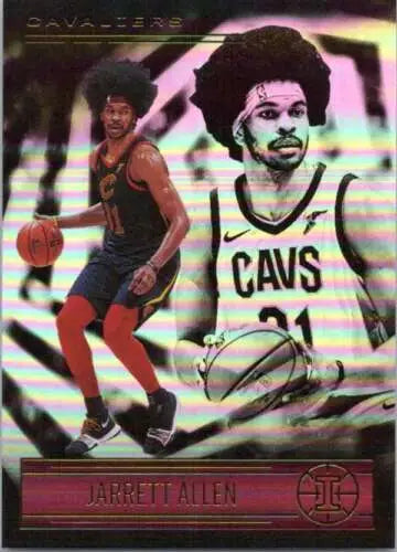 2020-21 Panini Illusions Jarrett Allen basketball card with original gloss NM-MT