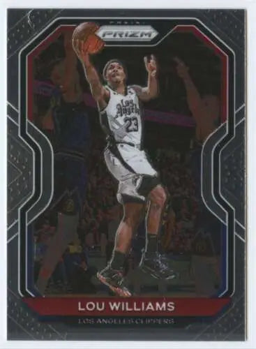 2020-21 Panini Prizm Lou Williams card featuring original gloss, NM-MT condition