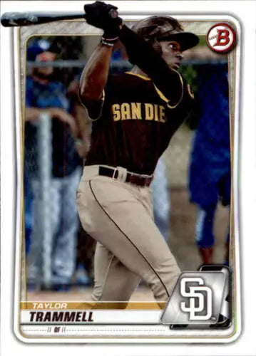 2020 Bowman Prospects #BP-130 Taylor Trammell NM-MT Padres original gloss baseball card