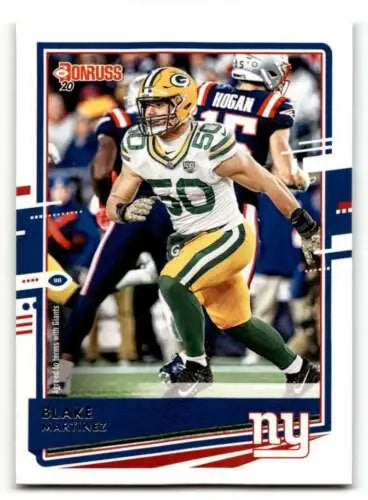 Blake Martinez New York Giants football card featuring original gloss finish