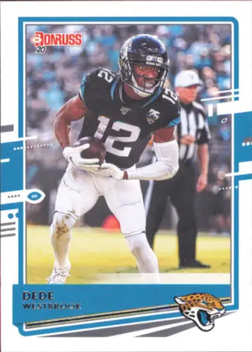 Dede Westbrook Jacksonville Jaguars Football Card 2020 Donruss #130 NM-MT