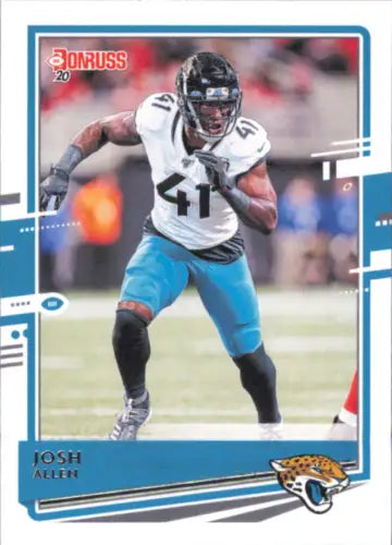 Josh Allen Jacksonville Jaguars Football card from 2020 Donruss #132 NM-MT