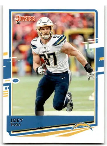 2020 Donruss #136 Joey Bosa NM-MT LA Chargers football card with original gloss