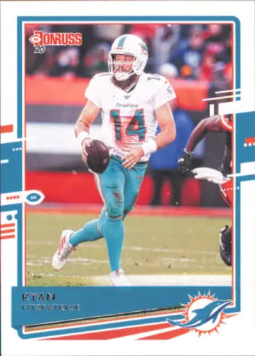 Ryan Fitzpatrick Miami Dolphins Football Card 2020 Donruss #150 NM-MT