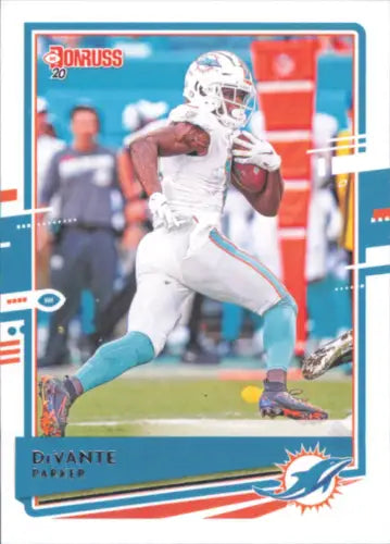 DeVante Parker Miami Dolphins football card 2020 Donruss #151 NM-MT condition