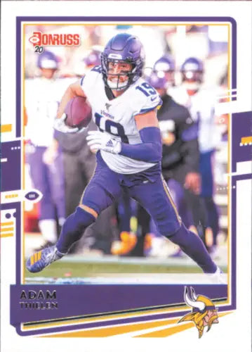 Adam Thielen Minnesota Vikings 2020 Donruss football card NM-MT collectible item