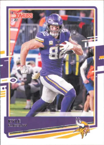 2020 Donruss Kyle Rudolph Minnesota Vikings Football Card NM-MT for collectors