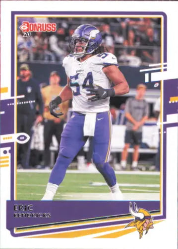 Eric Kendricks Minnesota Vikings football card 2020 Donruss #163 NM-MT condition