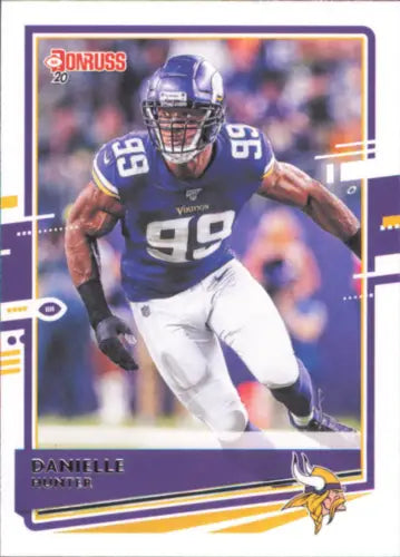 Danielle Hunter Minnesota Vikings football card from 2020 Donruss #164 NM-MT condition