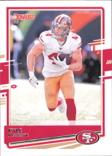 2020 Donruss Kyle Juszczyk San Francisco 49ers Football Card NM-MT