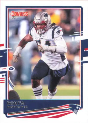 Dont’a Hightower New England Patriots NFL Card from 2020 Donruss #171 in NM-MT condition