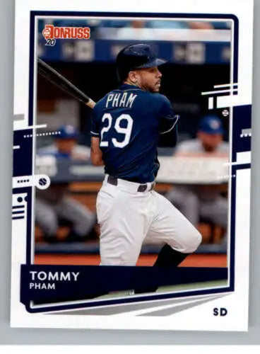 Tommy Pham baseball card 2020 Donruss #174 original gloss NM-MT Padres Simply Sandoval