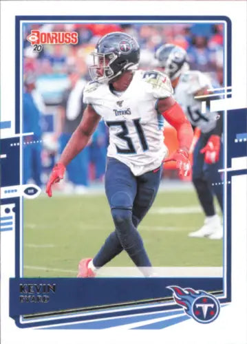 Kevin Byard Tennessee Titans Football NFL Card 2020 Donruss #248 NM-MT condition