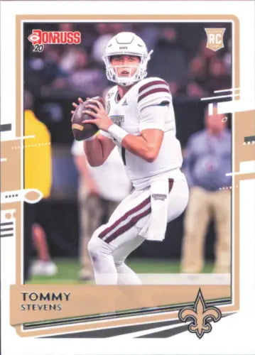 Tommy Stevens Rookie Card 2020 Donruss #299 New Orleans Saints NFL Football