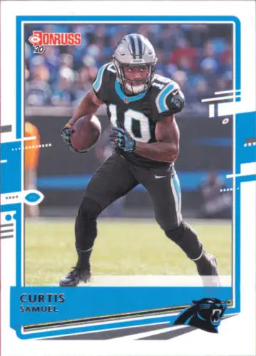 Curtis Samuel Carolina Panthers football card 2020 Donruss #54 NM-MT quality collectible