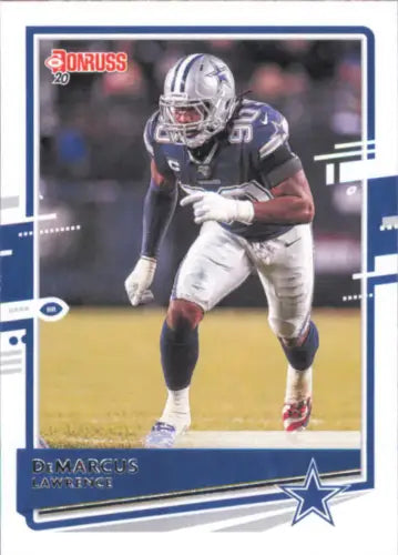 DeMarcus Lawrence Dallas Cowboys Football Card 2020 Donruss #85 NM-MT Collectible