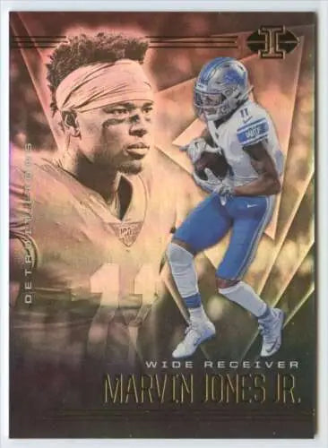 Marvin Jones Jr. 2020 Panini Illusions football card with original gloss features