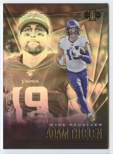 2020 Panini Illusions #73 Adam Thielen football card in NM-MT condition with original gloss