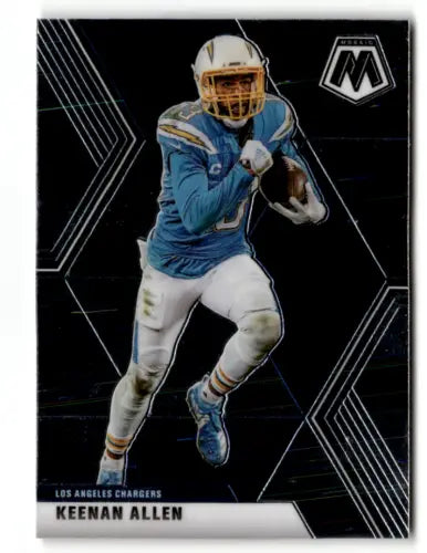 Keenan Allen 2020 Panini Mosaic #112 football card in original gloss, NM condition