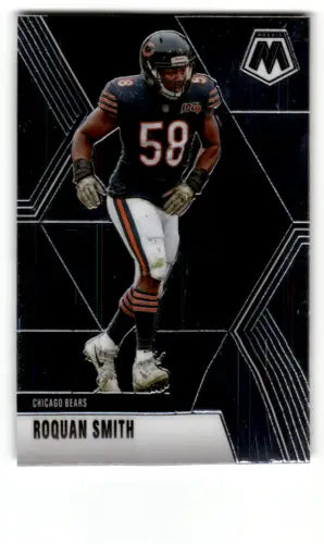 Roquan Smith 2020 Panini Mosaic football card with original gloss, Bears NM condition